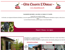 Tablet Screenshot of chanteloiseau.fr